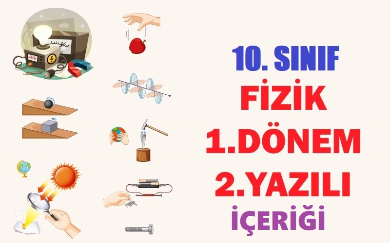 10.Sınıf Fizik 1.Dönem 2.Yazılı
